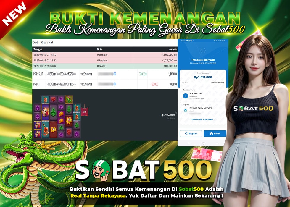 BUKTI JACKPOT SLOT MUERTOS MULTIPLIER MEGAWAYS TERPERCAYA DI INDONESIA TGL 18-01-2025