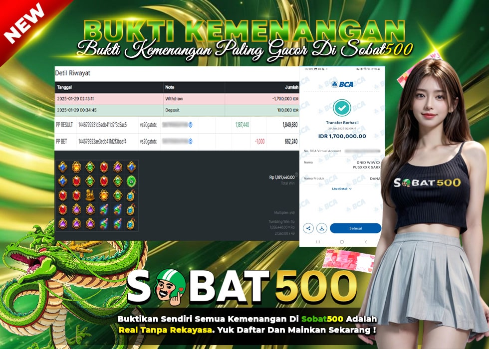 BUKTI JACKPOT SLOT GATES OF GATOT KACA 1000 TERPERCAYA DI INDONESIA TGL 29-01-2025