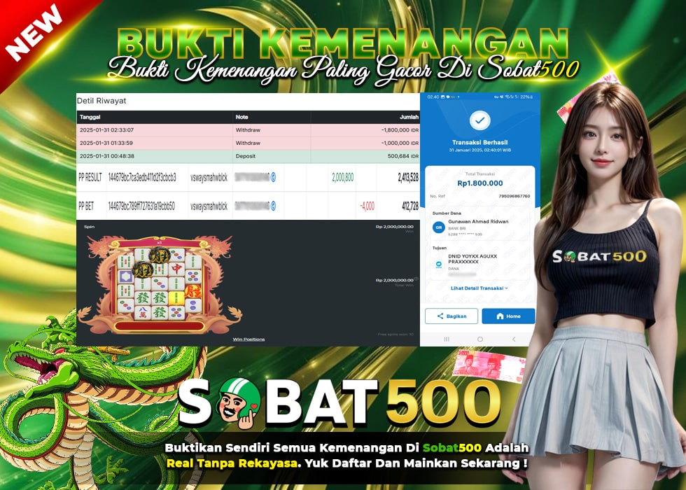 BUKTI JACKPOT SLOT MAHJONG WINS 3 TERPERCAYA DI INDONESIA TGL 31-01-2025