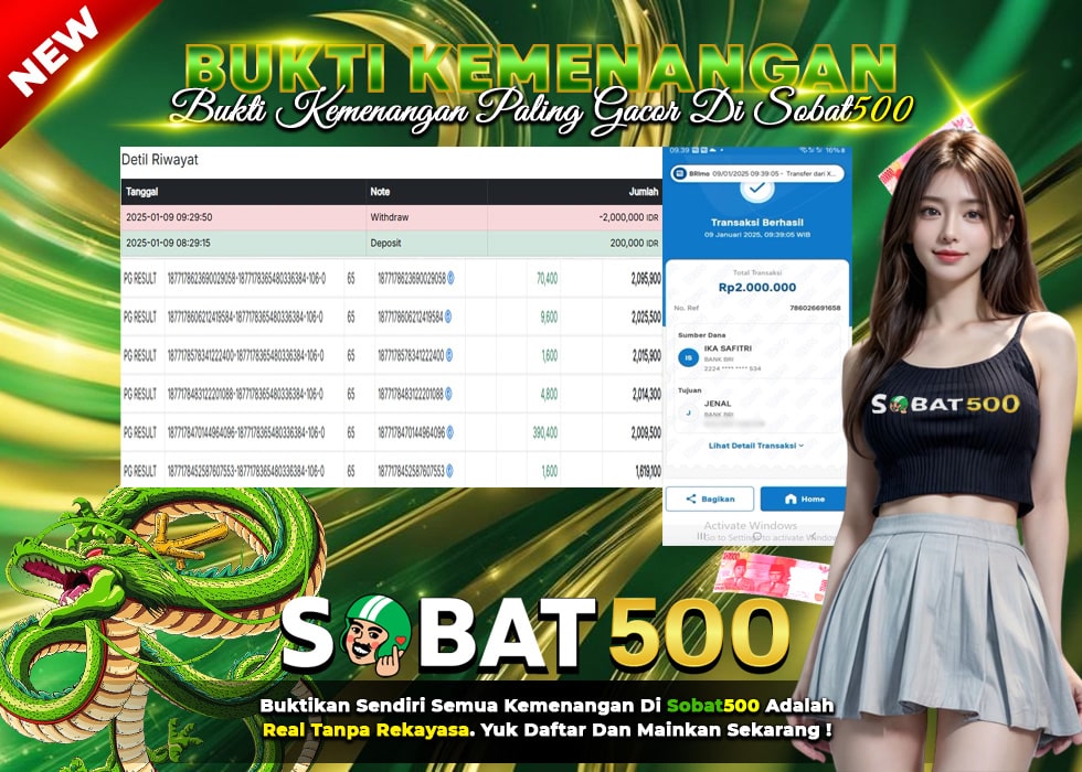 BUKTI JACKPOT SLOT MAHJONG WAYS TERPERCAYA DI INDONESIA TGL 09-01-2025