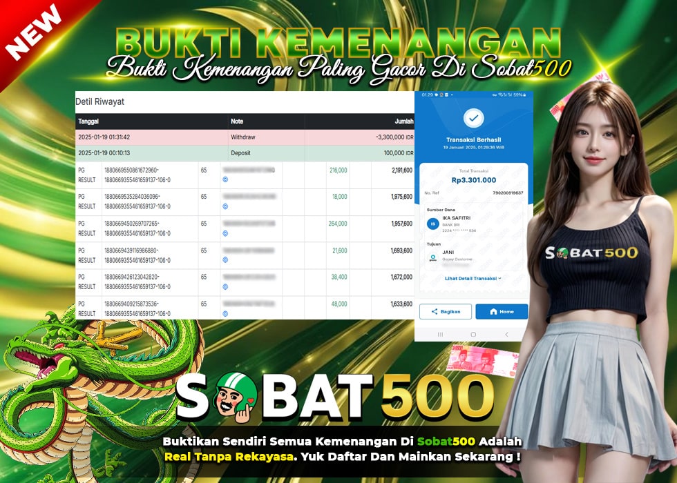 BUKTI JACKPOT SLOT MAHJONG WAYS TERPERCAYA DI INDONESIA TGL 19-01-2025