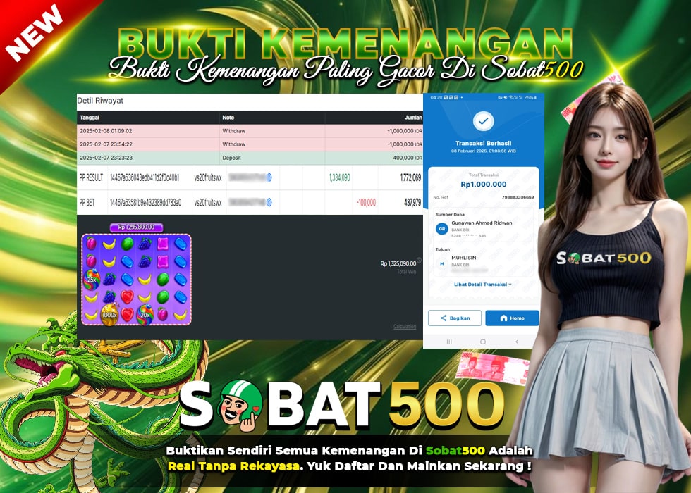 BUKTI JACKPOT SLOT SWET BONANZA 1000 TERPERCAYA DI INDONESIA TGL 08-02-2025