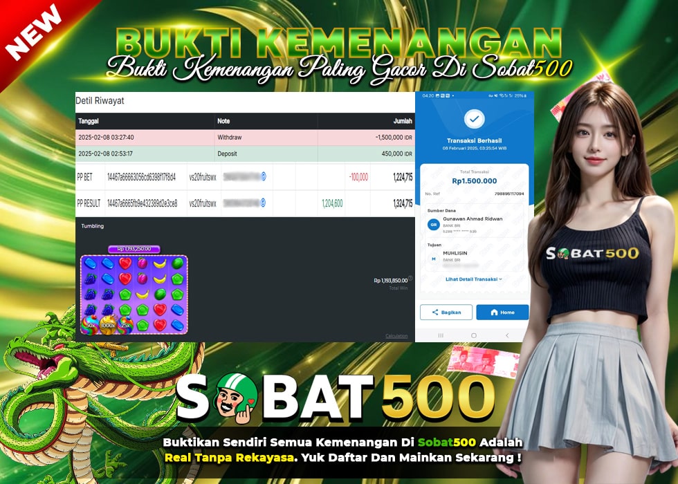 BUKTI JACKPOT SLOT SWET BONANZA 1000 TERPERCAYA DI INDONESIA TGL 08-02-2025