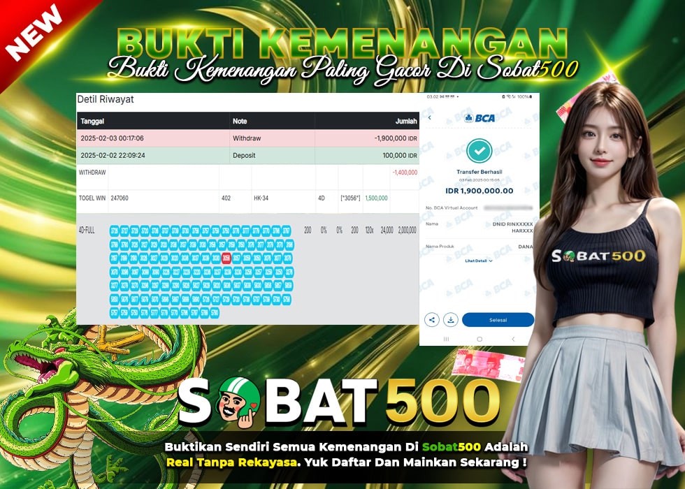 BUKTI JACKPOT TOGEL HONGKONG TERPERCAYA DI INDONESIA TGL 03-02-2025