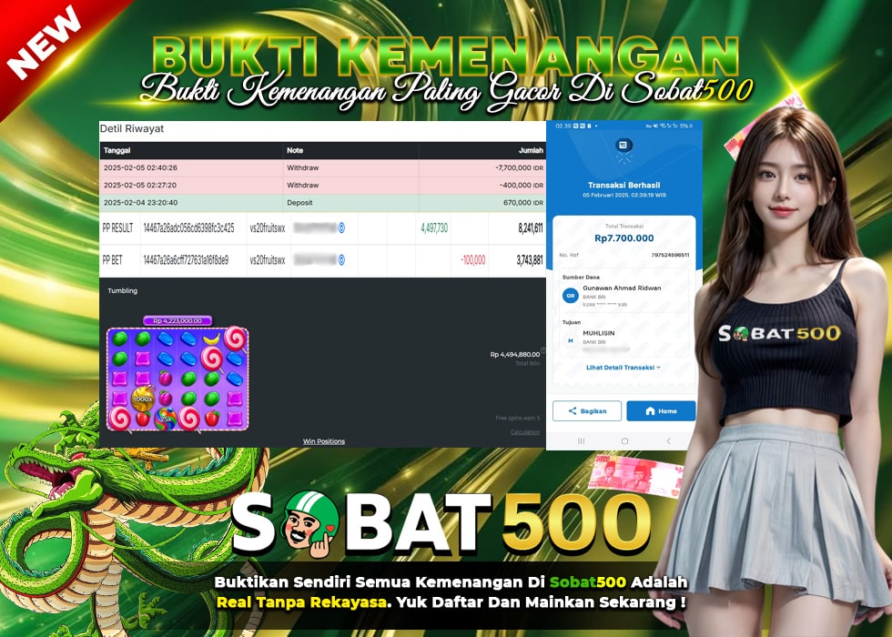 BUKTI JACKPOT SLOT SWEET BONANZA 1000 TERPERCAYA DI INDONESIA TGL 05-02-2025